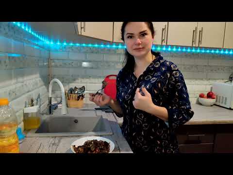 вариант приготовления свиного лёгкого/ купила сырую копчёную курицу