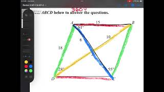 Geometry Module 7-1 to Module 7-3 Quiz Review Parallelograms