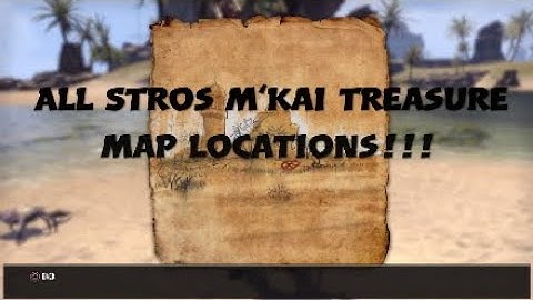 All Stros M‘kai treasure map locations!!!