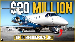 How to Fly in Luxury For Under 20$ Million - TOP 10 Private Jets Uncovered!