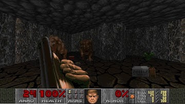 Doom II - Map 28 (The Spirit World) UV-Speed in 38.94