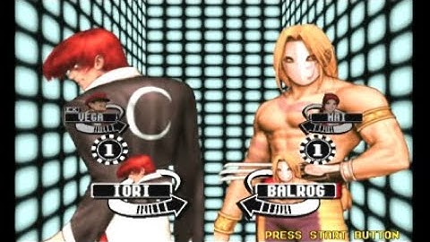 EVIL IORI,M.BISON CAPCOM VS SNK ARCADE DREAMCAST JAPAN