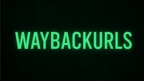 How to Download and Use Waybackurls | Extract URLs from Wayback Machine Like a Pro