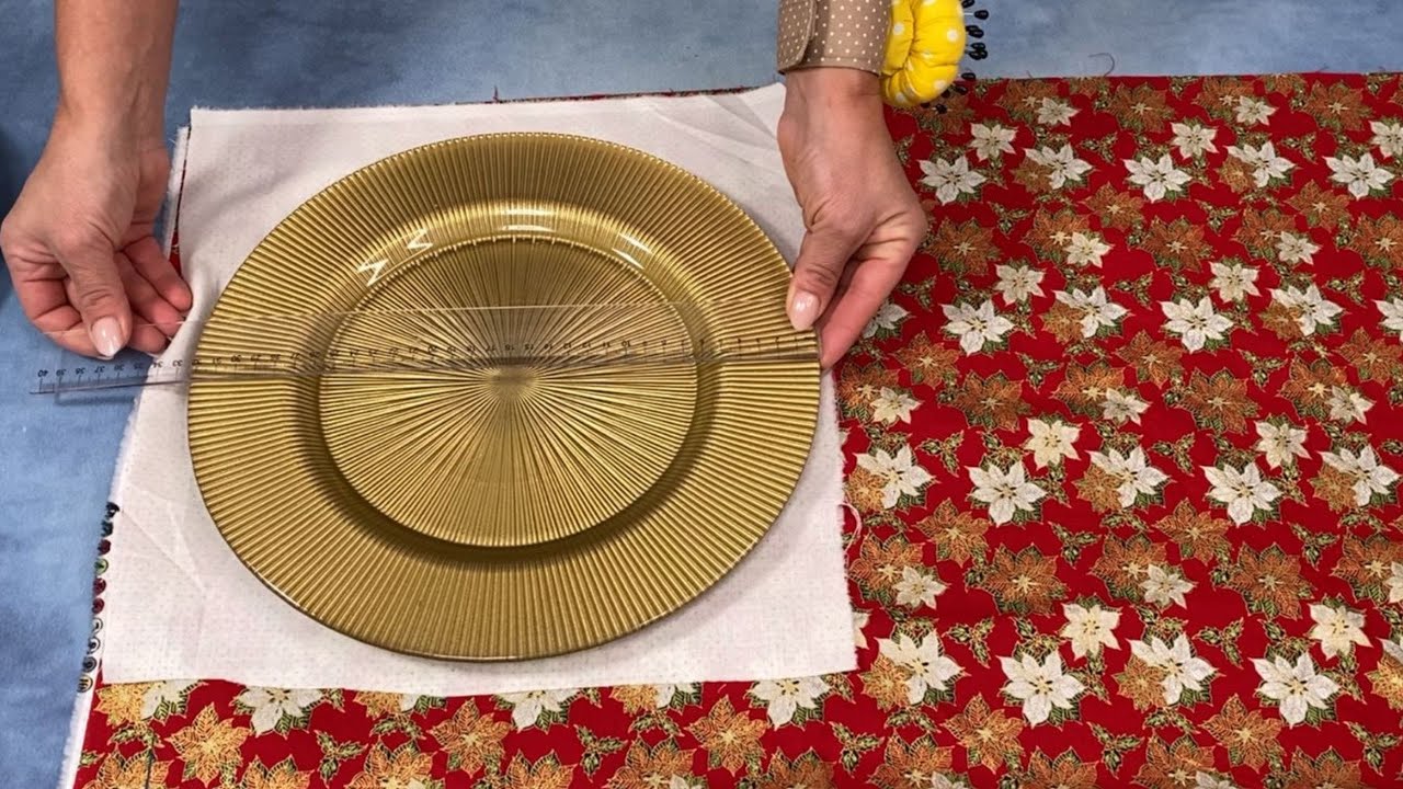 🎄Regalo Por 10 Minutos Y Solo Dos Círculos De Tela