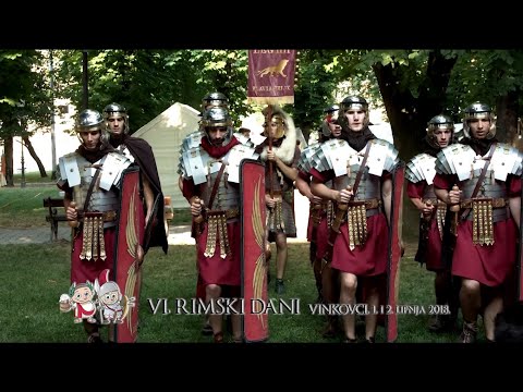 6. Rimski dani u Vinkovcima - 6th Roman Days in Vinkovci - 2018.