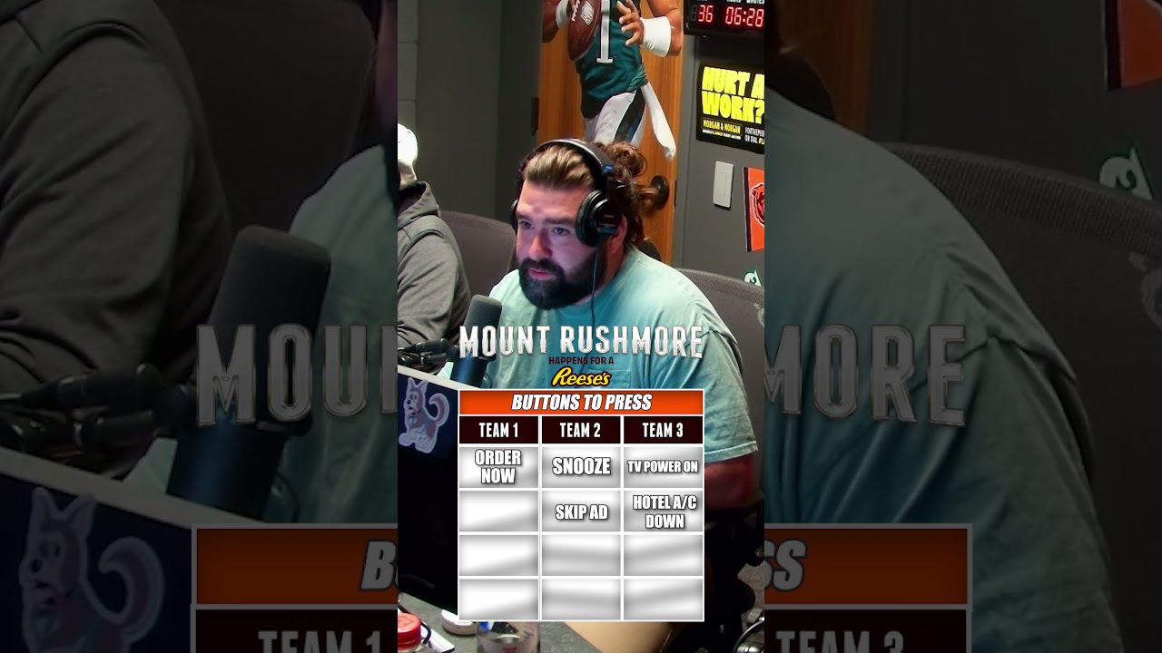 The Mount Rushmore of Buttons to Press @Reeses