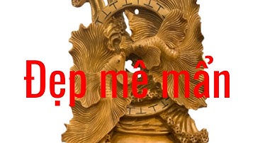 Mê mẩn trước tượng cá xiêm gỗ ngọc am thơm nức mũi