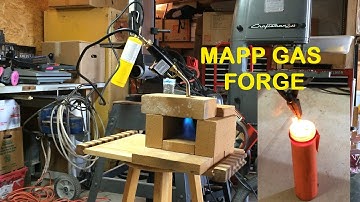 Knife Making - Mapp Gas Forge