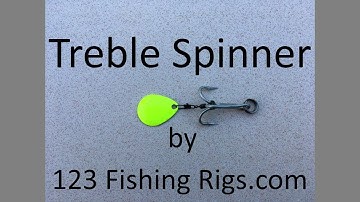Bladed Hybrid Treble Hook