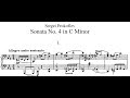 Prokofiev (Petrov) - Piano Sonata No. 4  + sheet music