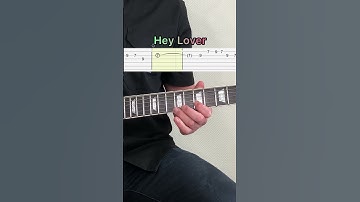 Thumbnail of Hey Lover Guitar + Tabs #easyguitartutorial #guitarbeginner #guitarsheetmusic #guitarcover