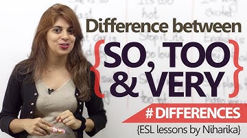 English Lesson - Learn the difference between 