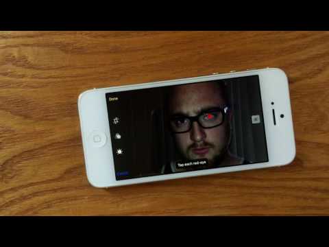 How to Remove Red Eye on iPhone Photos
