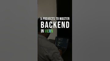5 Projects to MASTER Backend in MERN | #reactjs #nodejs #webdevelopment #coding