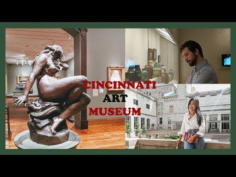 Vlog#07ชีวิตในอเมริกา:ชมงานศิลปะของศิลปินระดับโลก the art of burning man Cincinnati art museum