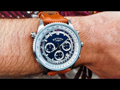 The $100 Breitling Navitimer! (Rotary Chronograph Review)