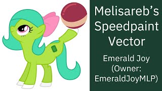 Speedpaint Vector- Emerald Joy