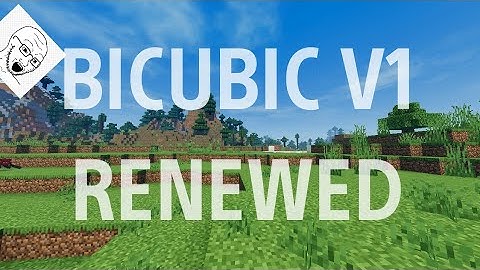 MAYBE IT IS LATE, BUT REVIEW BICUBIC SHADER V1 RENEWED | MID-HIGH SHADER FOR MCPE
