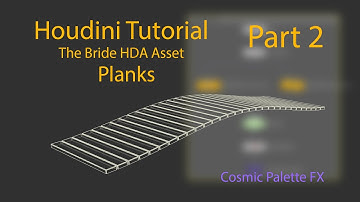 Houdini Tutorial - The Bridge HDA Asset P2 : Planks