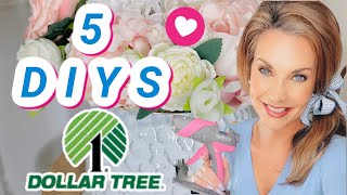 🌻((NEW!!)) 6 DIY DOLLAR TREE DECOR CRAFTS~WREATH~CENTERPIECE~ Olivia's Romantic Home DIY 🌻