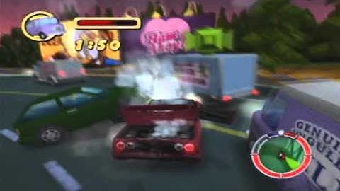 The Simpsons: Hit & Run Boss # 32: The Milk Truck