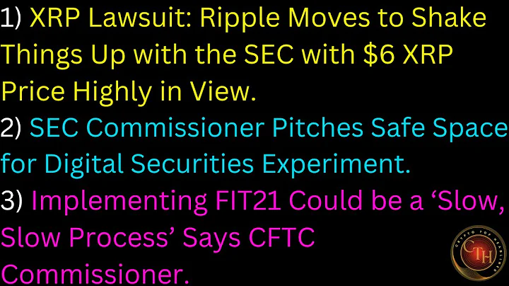 XRP Lawsuit: Ripple Moves to Shake Things Up with the SEC with $6 XRP Price Highly in View...