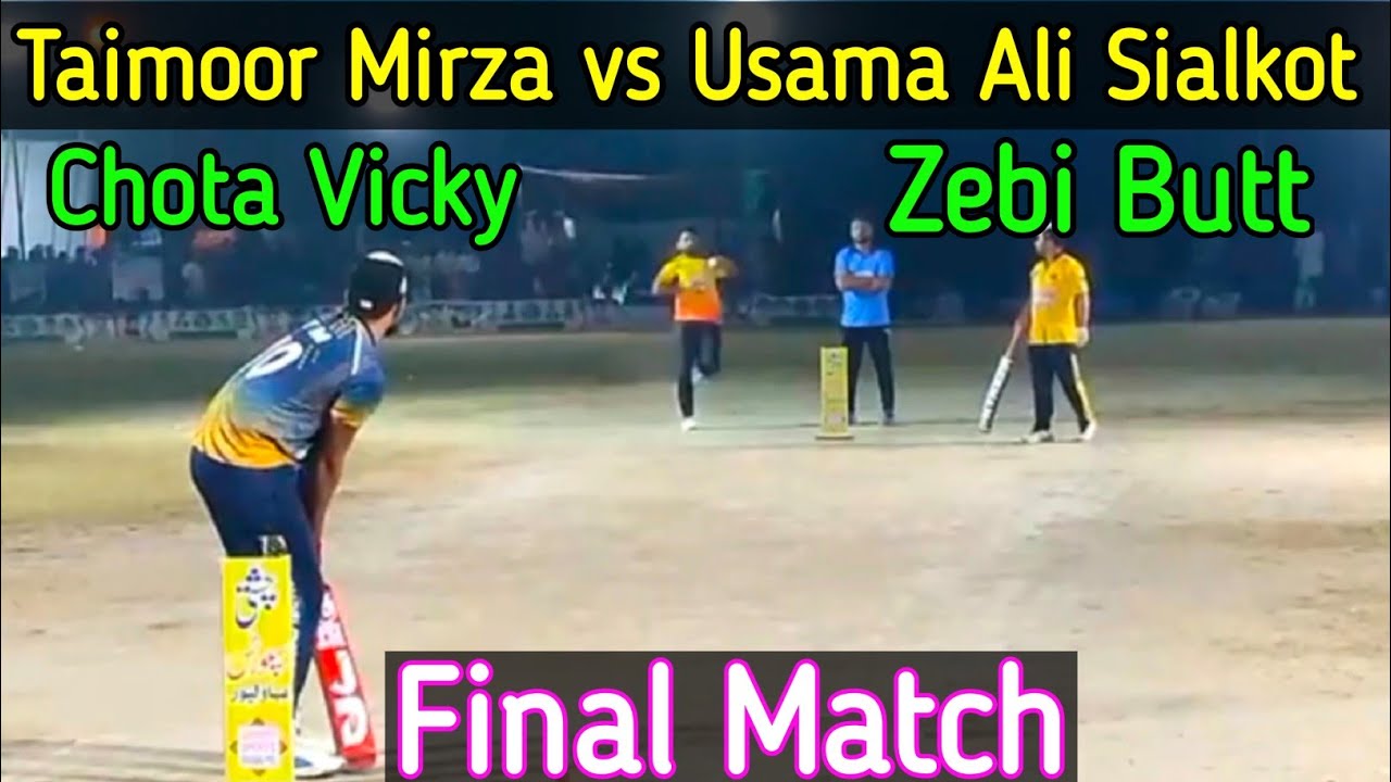 Taimoor Mirza,Chota Vicky vs Usama Ali Sialkot,Zebi Butt l Final Match ...
