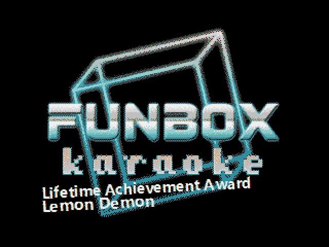 Lemon Demon - Lifetime Achievement Award (Funbox Karaoke, 2016) class=