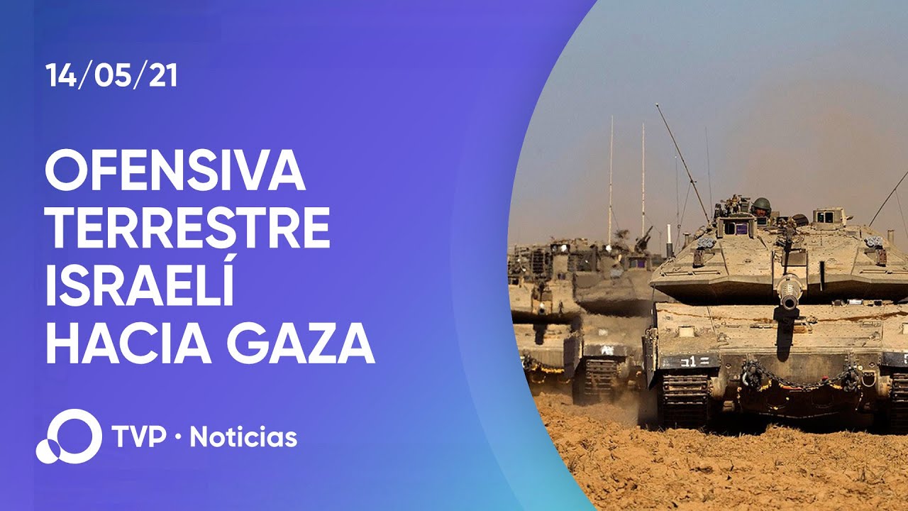 Israel comenzó una ofensiva terrestre hacia Franja de Gaza - YouTube