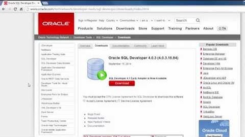 3  Instalación de SQL Developer