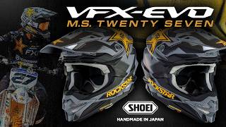 Shoei Vfx-Evo Ms Twenty Seven Limited Edition Malcolm Stewart Official Launch