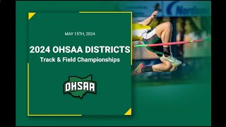 OHSAA Districts Track Meet