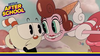Sugarland’s Sweet Surprise! 🍬 THE CUPHEAD SHOW! | Netflix After School