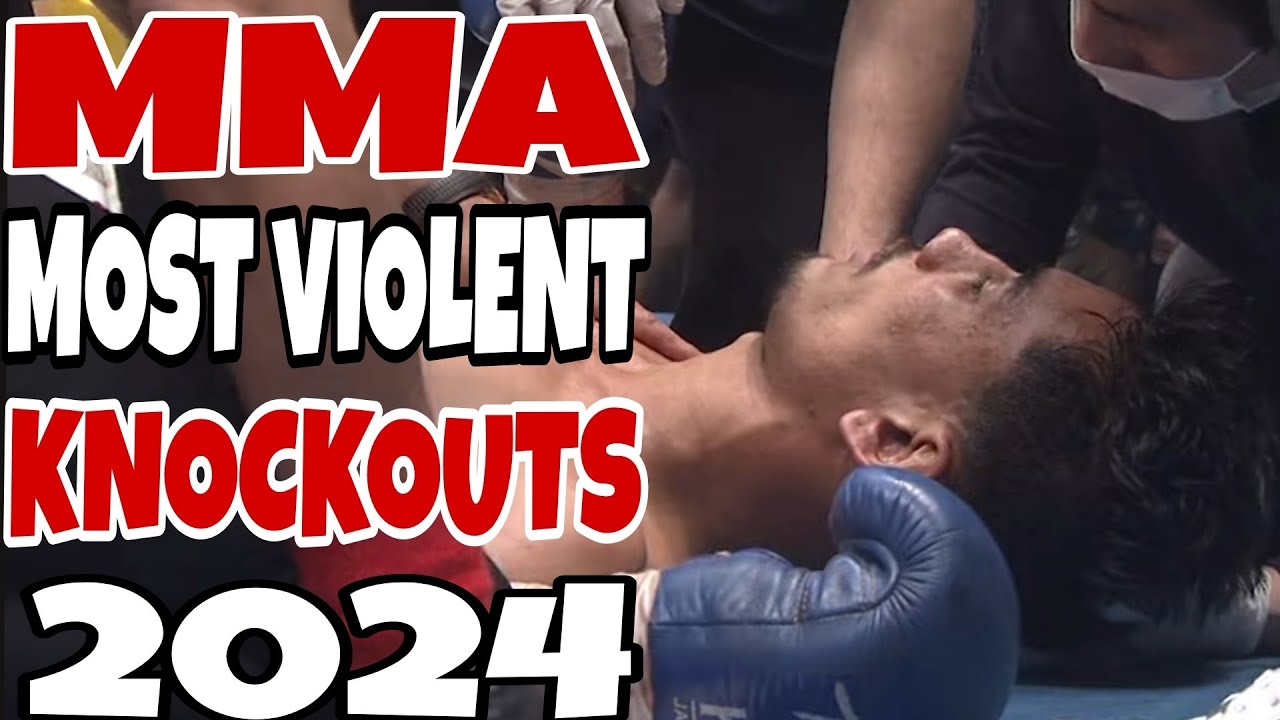The Most Violent and Brutal Knockouts in MMA 2024 - YouTube