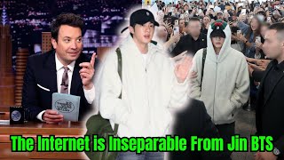 Download Lagu “This Man Never Left the Internet”—Jimmy Fallon Reacts to Jin BTS Becoming Trending Again MP3