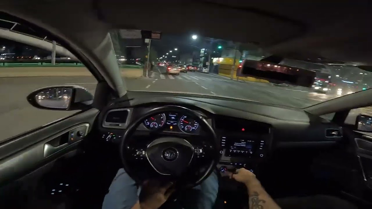 Golf 1.4tsi MANUAL Stage 2 no role noturno!!