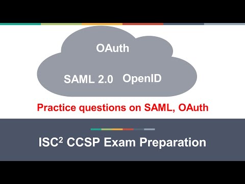 ISC2 CCSP Practice Questions | SAML, OAuth, OpenID | Detailed discussion