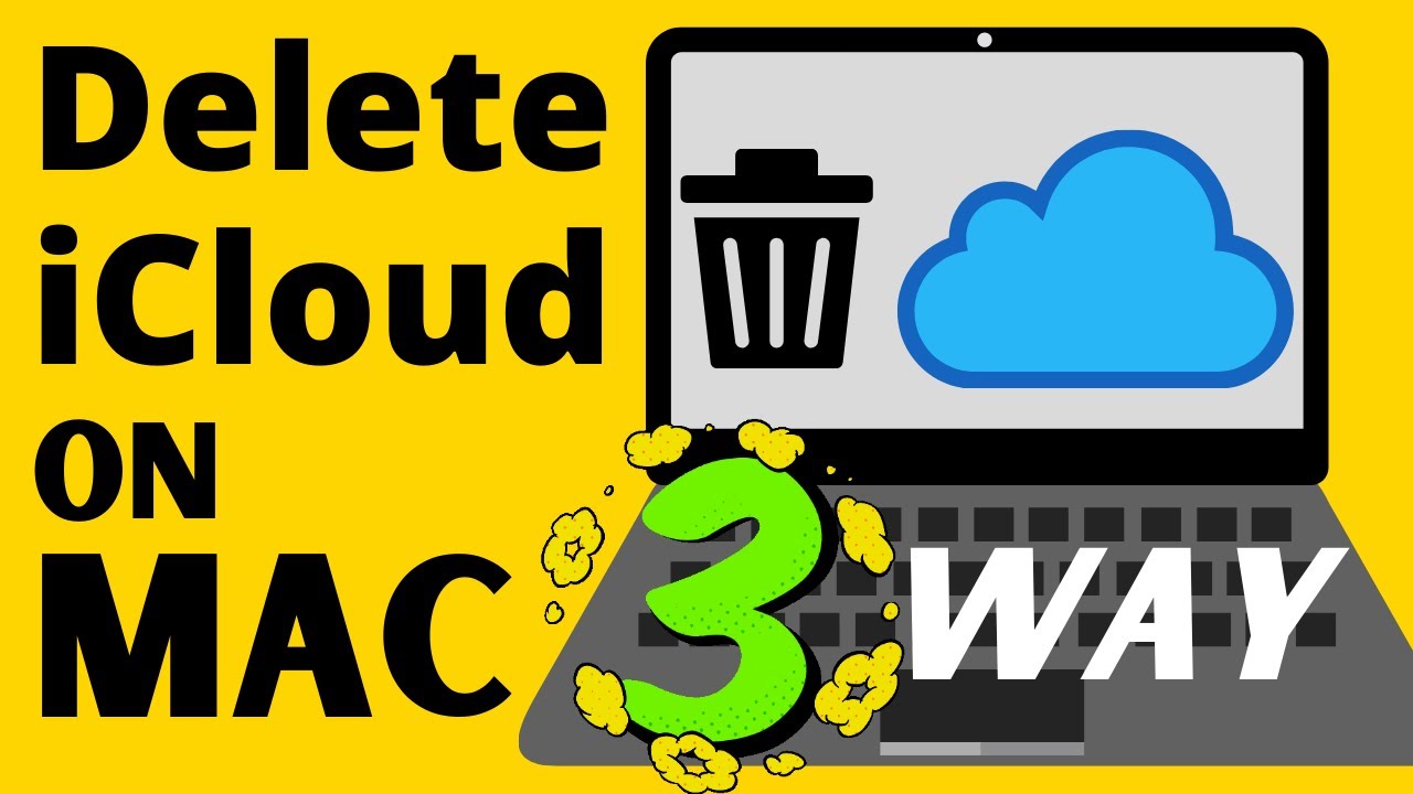 How To Remove Your ICloud Account And Apple ID From Mac MacBook Pro 