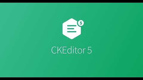 GitHub - ckeditor/ckeditor5: Powerful rich text editor framework with a modular architecture, mod...