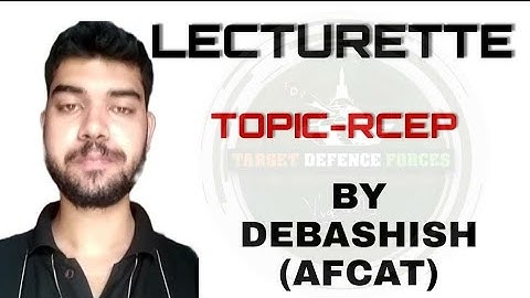 SSB Lecturette Topic | RCEP | #229 | Daily Lecturette Practice || SSB INTERVIEW