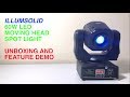 ILLUMSOLID - 60w LED Moving Head Spot Light Unboxing and Demo