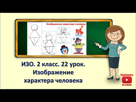 2кл.ИЗО.22 урок. Изображение характера человека