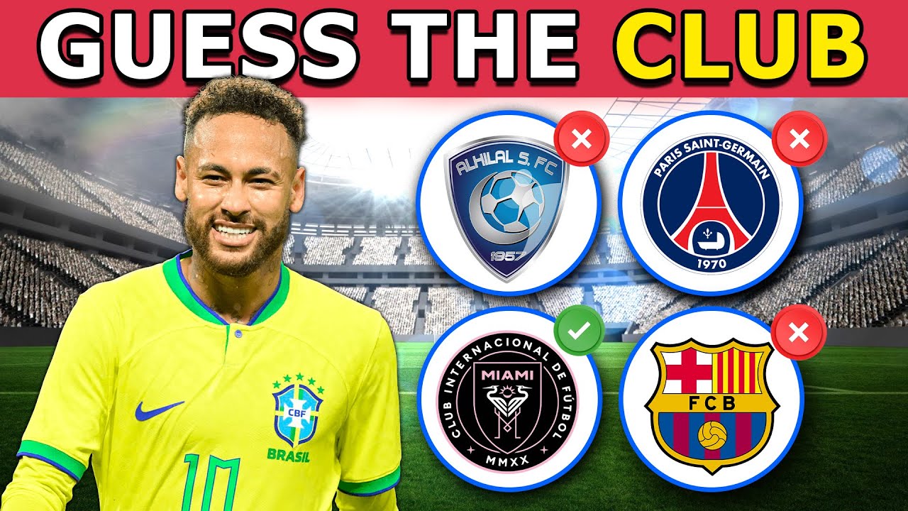 GUESS THE CLUB BY THE PLAYER 2023 - Part 6