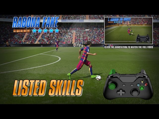 Fifa 17 Fifa 16 Skills Tutorial Xbox 360 Xbox One Pc Youtube