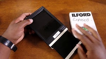 Loading 4x5 film Quick Video