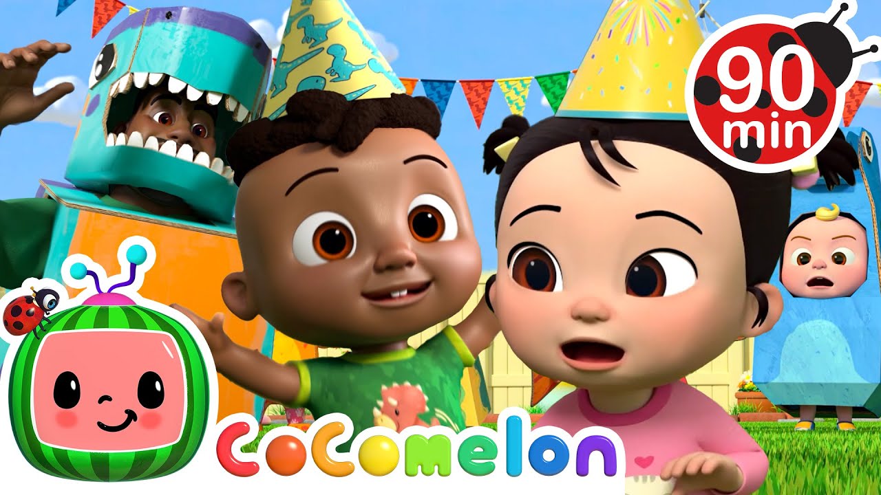 Cody's Dino Birthday Party | CoComelon - It's Cody Time | Nursery ...