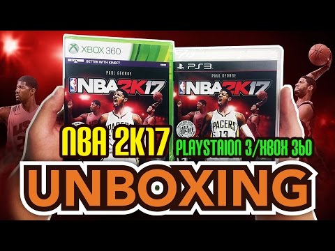 NBA 2K17 Early Tip-Off Edition (Xbox 360 /PS3) Unboxing !!