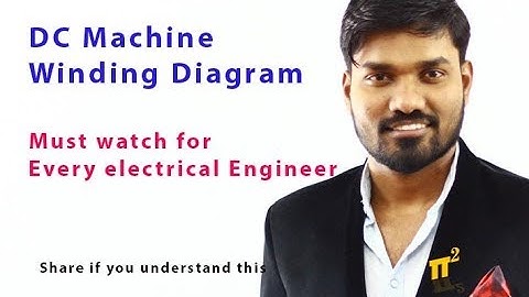 Electrical Machine winding diagram(AC & DC) | Complete Winding Basics_Part-1 | (Subtitles included)