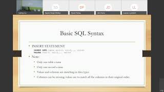 Lesson 15: SQL Basics 2