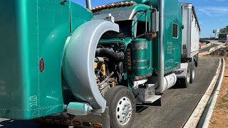 Collapsed Fuel Line Puts Me On The Hook Again / Putting New Fuel Lines On A 379 Peterbilt